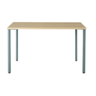 The 24 x 48 OE1 Table from Herman Miller with the glacier frame and white ash veneer table top. 