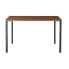 The 24 x 48 OE1 Table from Herman Miller with the graphite frame and walnut veneer table top. 