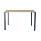 The 18 x 48 OE1 Table from Herman Miller with the nightfall frame and white ash veneer table top.