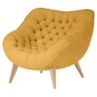 The Rohde Easy Chair from Herman Miller with the retrospect beck upholstery and oak leg finish.