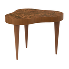 The low ebony burl Rohde Paldao Side Table from Herman Miller.