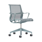 Setu Office Chair with Ribbon Arms by Herman Miller in Glacier color dipped option.