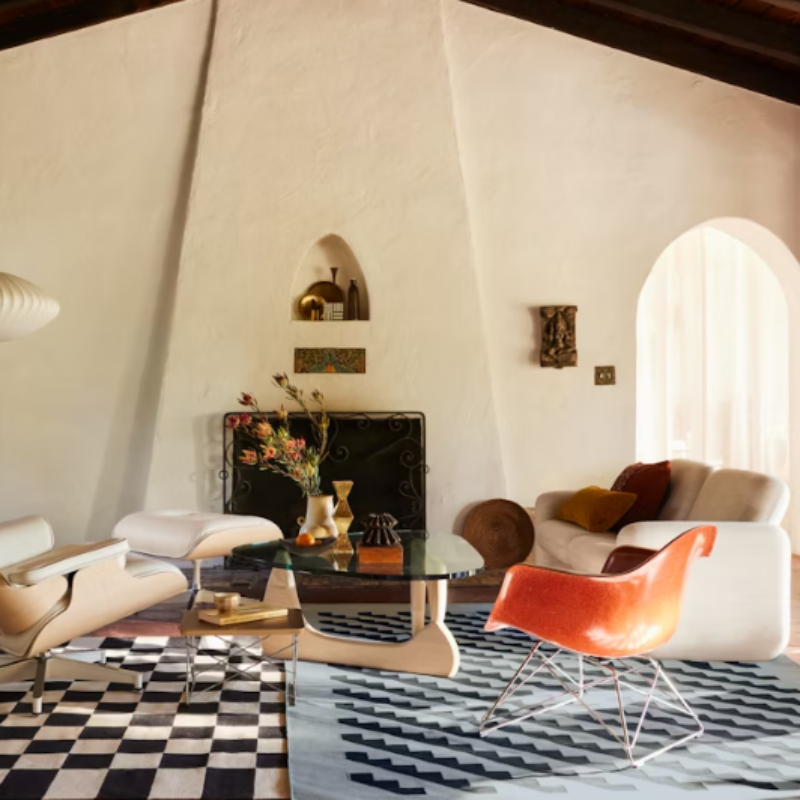 The Wilkes Modular Sofa, 2 Seater from Herman Miller in a family space.