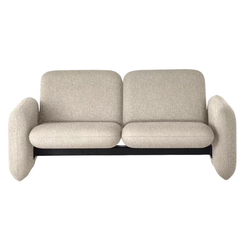 The Wilkes Modular Sofa, 2 Seater from Herman Miller in beck fabric, patisserie color.