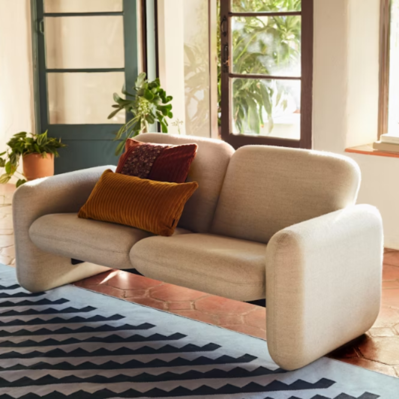 The Wilkes Modular Sofa, 2 Seater from Herman Miller in a lounge.