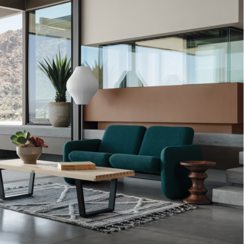 The Wilkes Modular Sofa, 2 Seater from Herman Miller in residential space.
