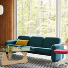 The Wilkes Modular Sofa 3 Seater from Herman Miller in a living room.