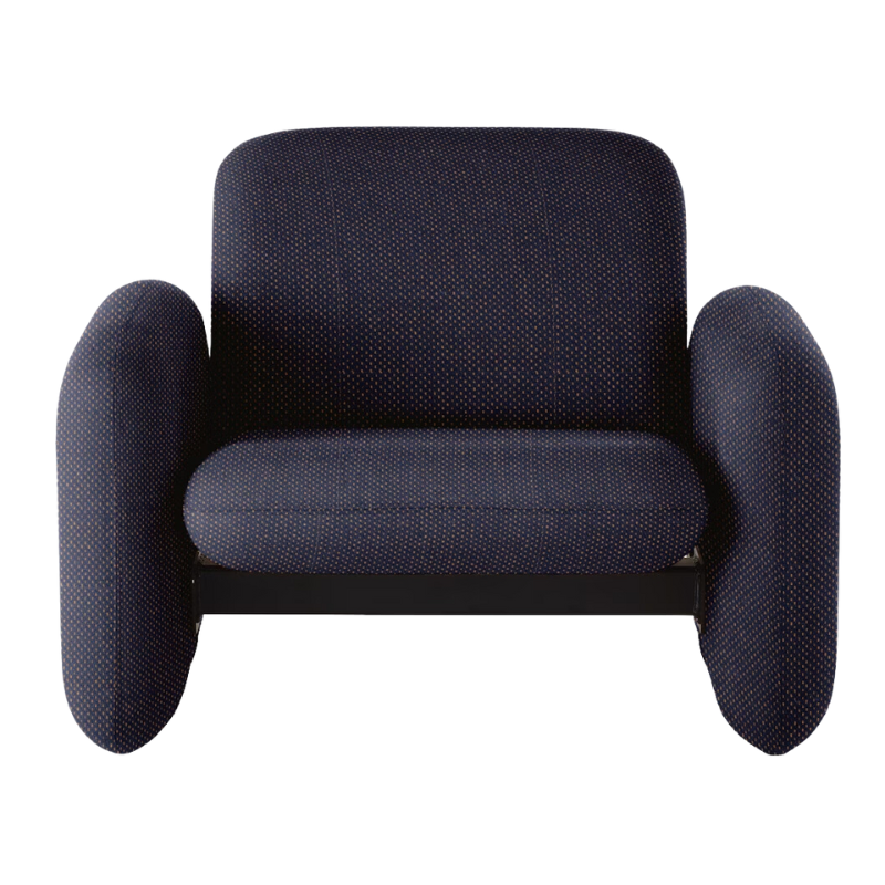 The Wilkes Modular Sofa Group Chair from Herman Miller with nico fabric in dressage color.