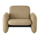The Wilkes Modular Sofa Group Chair from Herman Miller with nico fabric in dromedary color.