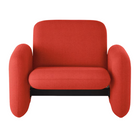 The Wilkes Modular Sofa Group Chair from Herman Miller with nico fabric in sizzle color.