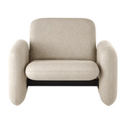 The Wilkes Modular Sofa Group Chair from Herman Miller with beck fabric in patisserie color.