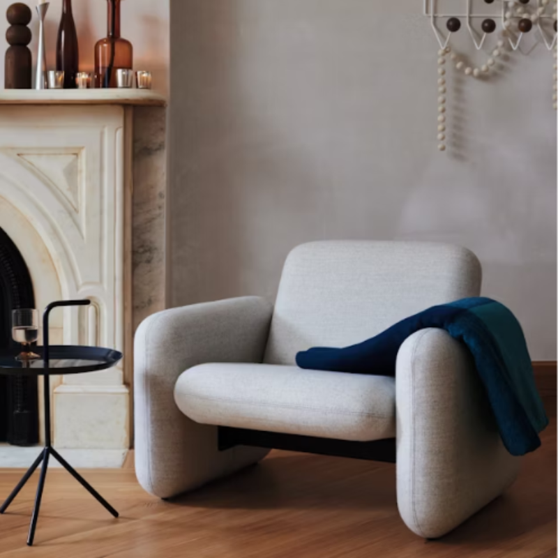 The Wilkes Modular Sofa Group Chair from Herman Miller in lounge.