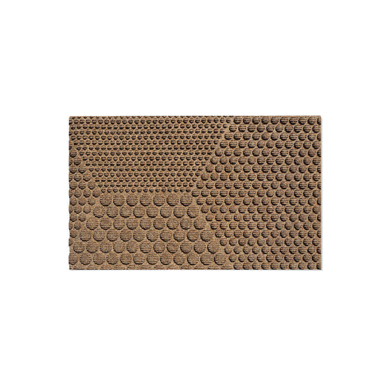 The Hex Doormat by Heymat in the small size and desert color.
