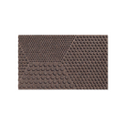 The Hex Doormat by Heymat in the large size and soil color.