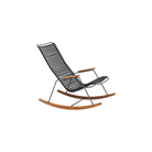 The black Click Outdoor Rocking Chair by Houe.