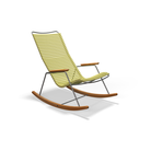 The lemon zest Click Outdoor Rocking Chair by Houe.