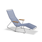 The pigeon blue Click Outdoor Sunrocker by Houe.