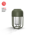 The Laurel Green Light No. 1 Portable Lamp by Houe.
