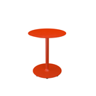 The small cayenne Pico Round Cafe Table Round Base by Houe.