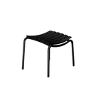 The black ReClips Outdoor Footrest by Houe. 