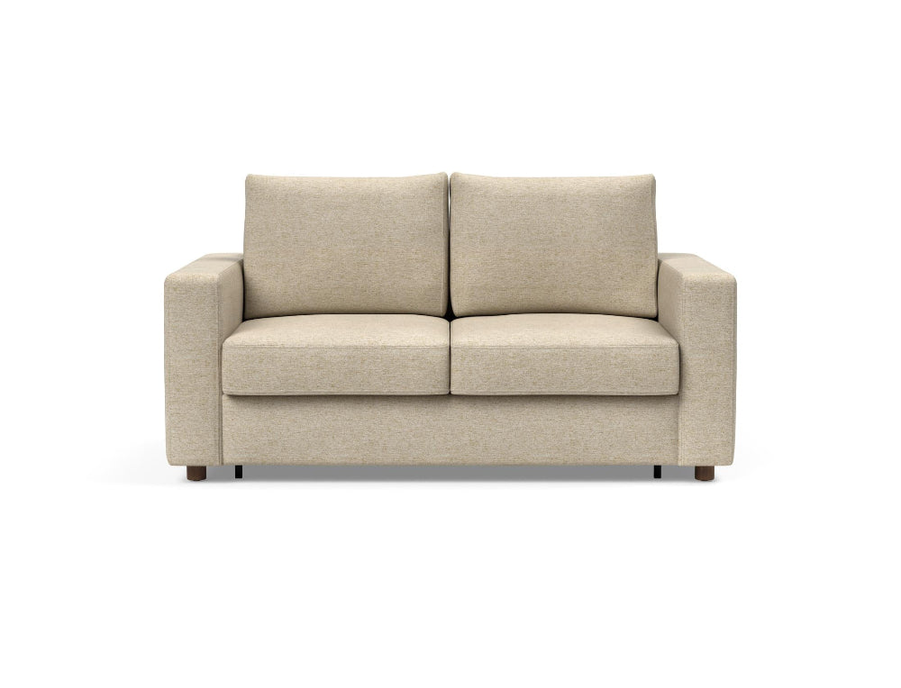 Innovation Living Neah Full Size Sofa Bed with standard arms in Halifax Antique 366 upholstery.