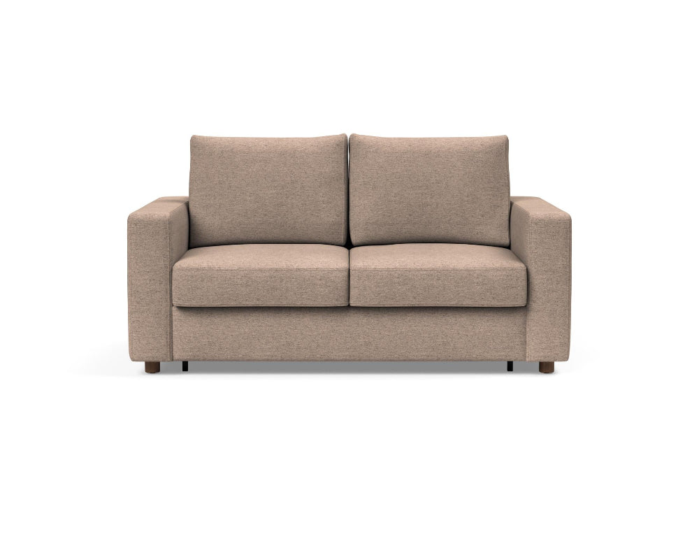 Innovation Living Neah Full Size Sofa Bed with standard arms in Halifax Wicker 367 upholstery.