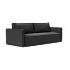 The Newilla Sleeper Sofa from Innovation Living with slim arms and boucle charcoal 529 upholstery setup as a sofa.