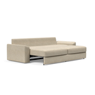 The Vilander Sleeper Sofa With Cushion Arms from Innovation Living with halifax antique 366 upholstery setup as a bed.