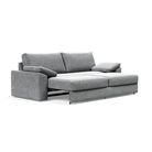 The Vilander Sleeper Sofa With Cushion Arms from Innovation Living with taura slate grey 351 upholstery, a pull out couch.