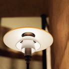Image of sandblasted opal glass shades of the PH 3/2 Table Lamp Centenary Edition by Louis Poulsen.