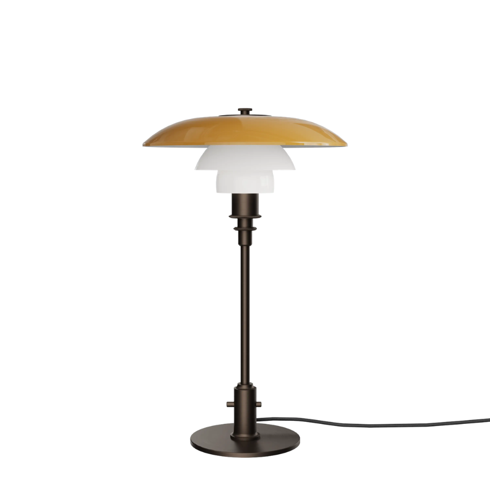 The PH 3/2 Table Lamp Centenary Edition by Louis Poulsen turned off.