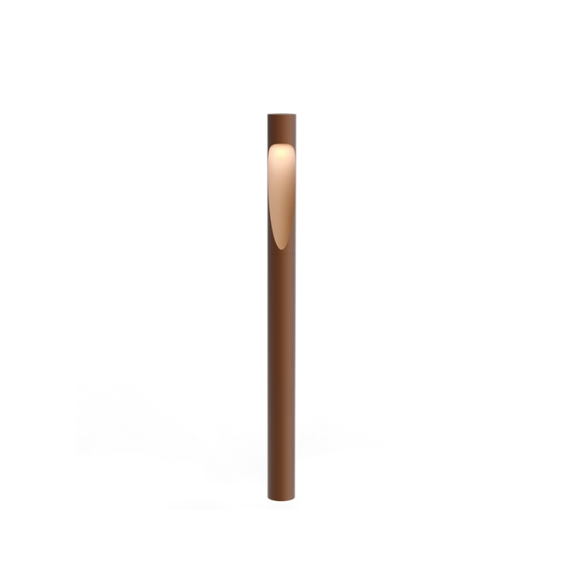 The Flindt Garden Bollard, crafted by renowned Danish designer Christian Flindt with Louis Poulsen, offers premier outdoor illumination for spaces like parks, courtyards, and gardens without sacrificing light quality or design. 