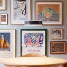 The LP Grand Suspended from Louis Poulsen in a living room.