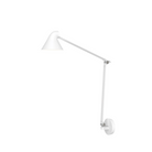 The NJP Wall from Louis Poulsen with the long arm in white.