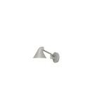 The NJP Wall from Louis Poulsen with the short arm in light aluminum grey.