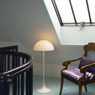 The Panthella 400 Floor Lamp by Louis Poulsen in an upstairs landing.