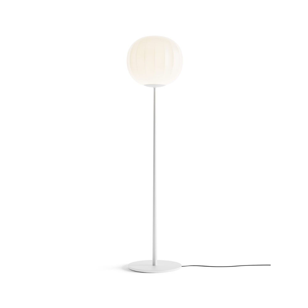 The Lita Floor Lamp, large from Luceplan in matte white.