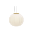 The Lita Pendant by Luceplan, 16.5-inch  pendant in Brass.