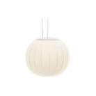 The Lita Pendant by Luceplan, 16.5-inch  pendant in matte white.