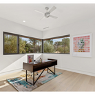 From Modern Fan Co. the Ball ceiling fan in an office space.