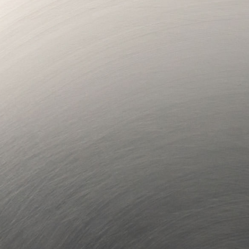 The bright nickel finish for a down rod coupler from The Modern Fan Co.