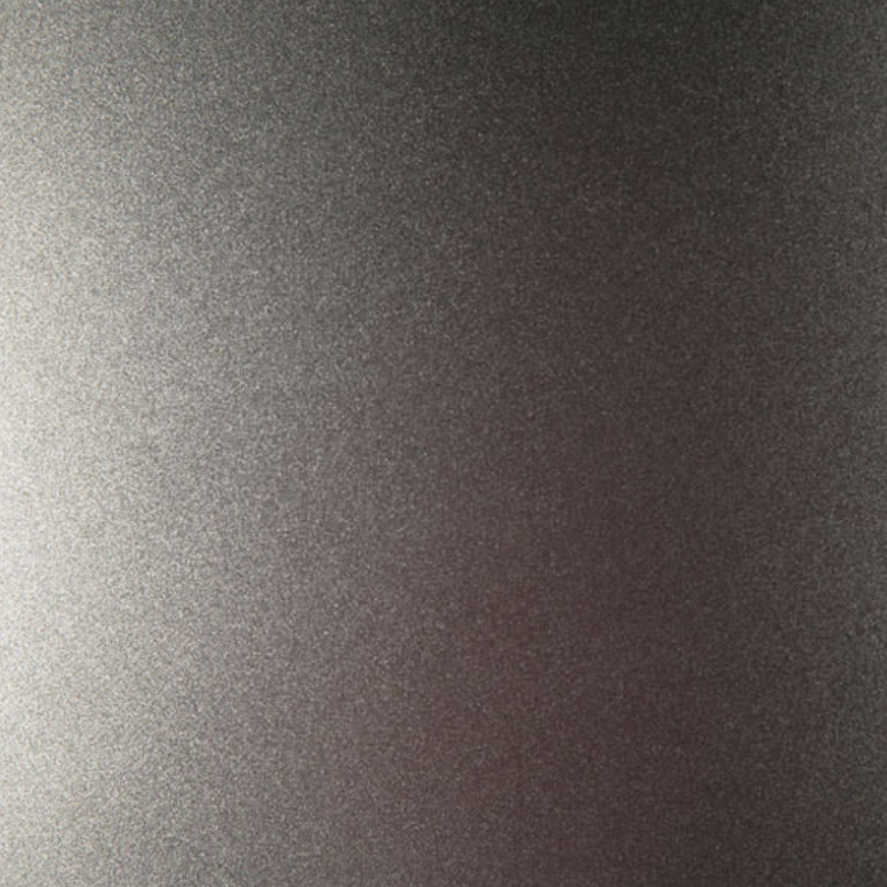 The graphite finish for a down rod coupler from The Modern Fan Co.