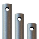 A standard down rod from The Modern Fan Co. in graphite finish.