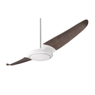 The gloss white body with graywash blades IC/Air2 DC - 56″ from Modern Fan Co.