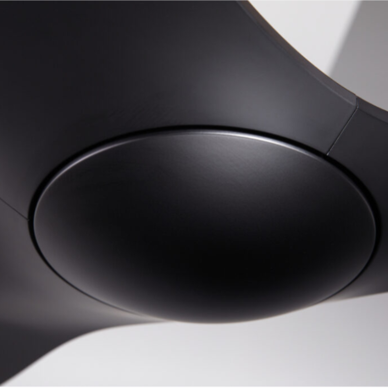 The matte black IC/Brisa DC - 56″ from Modern Fan Co. in detail.
