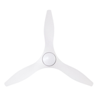 The matte white IC/Brisa DC - 56″ from Modern Fan Co. in a view from the bottom.