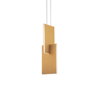 The aged brass Amari Pendant Light from Modern Forms.