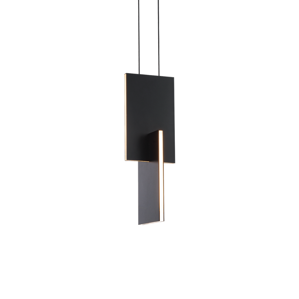 The black Amari Pendant Light from Modern Forms.