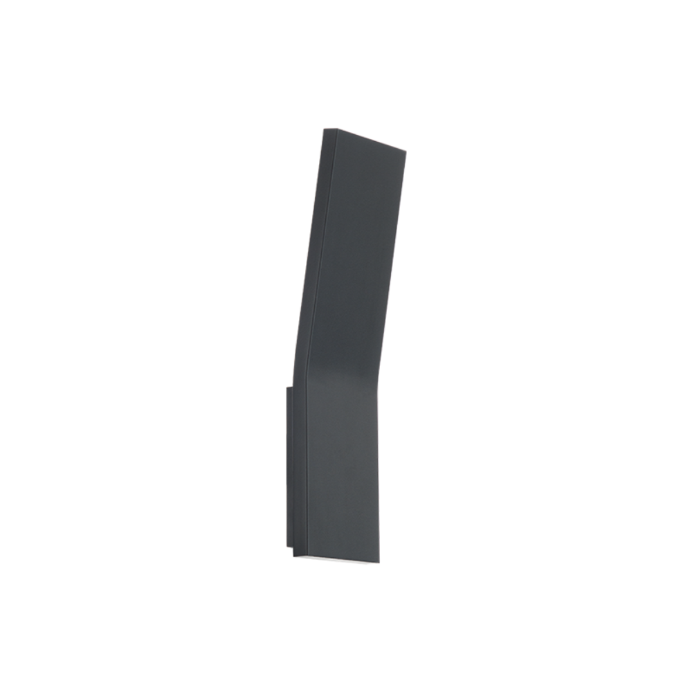 The black Blade Wall Sconce from Modern Forms.