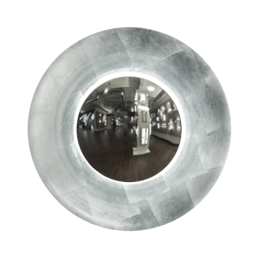 The large silver leaf Blaze Wall Sconce from Modern Forms.